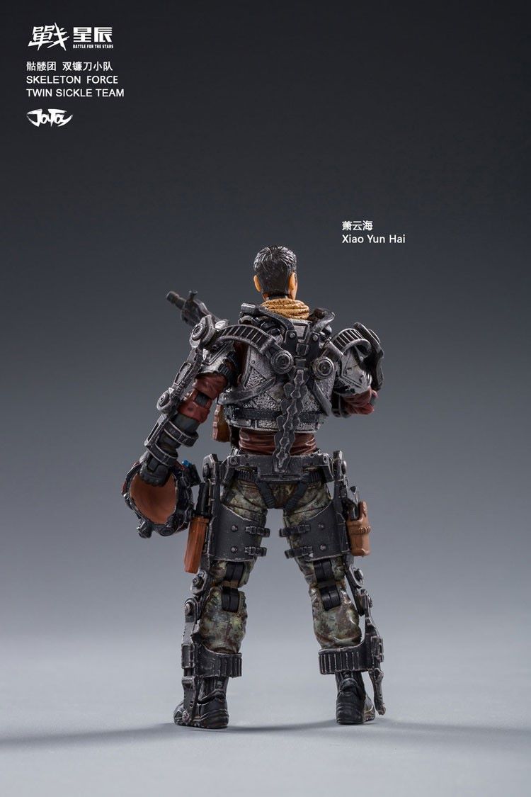[สั่งจอง]JOYTOY JT0173 1/18 Skeleton Forces Double Sickle SQUAD + JT0265 Helan