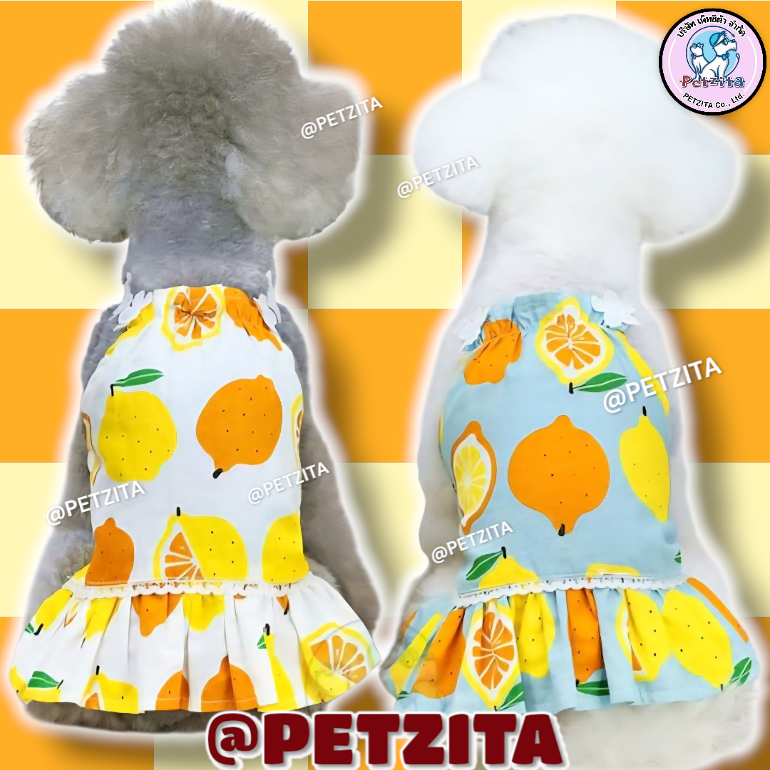 🇹🇭พร้อมส่ง🇹🇭 เดรสสุดน่ารัก for pet เสื้อสุนัข ชุดหมา ชุดแมว
