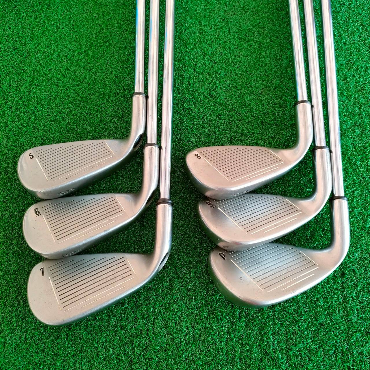 ชุดเหล็ก CALLAWAY X22 มีเหล็ก 5-9 PW ก้าน N.S.PRO 950 GH สภาพสวย สติ๊กเกอร์ที่ก้านอยู่ครบ ตีง่าย ก้านเหล็กเบา คุณภาพสูงครับ