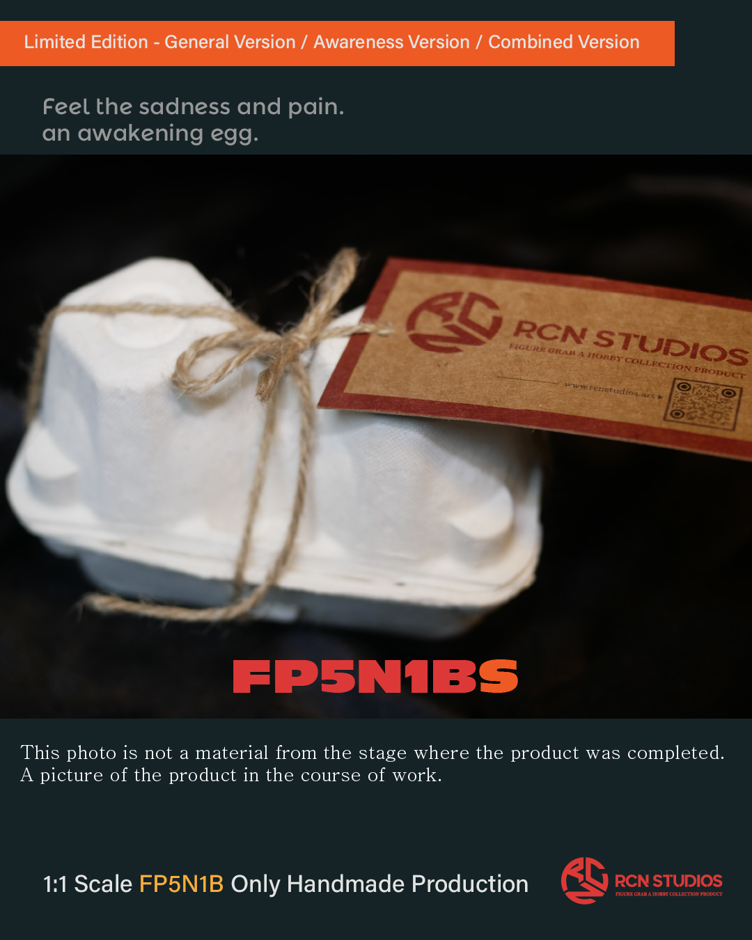 [สั่งจอง] RCN Studios 1/1 Scale : Beherit 100% handmade - FP5N1BA : Regular Ver.