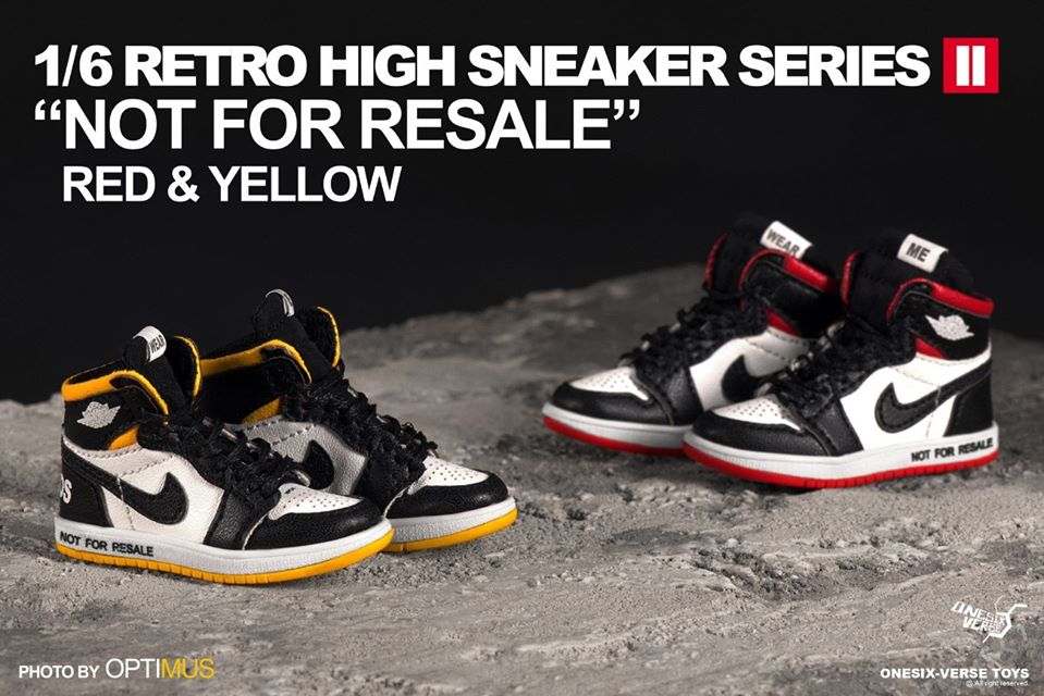 [สั่งจอง]ONESIX-VERSE TOYS 1/6 Retro High Sneaker Serise II OS03A / B