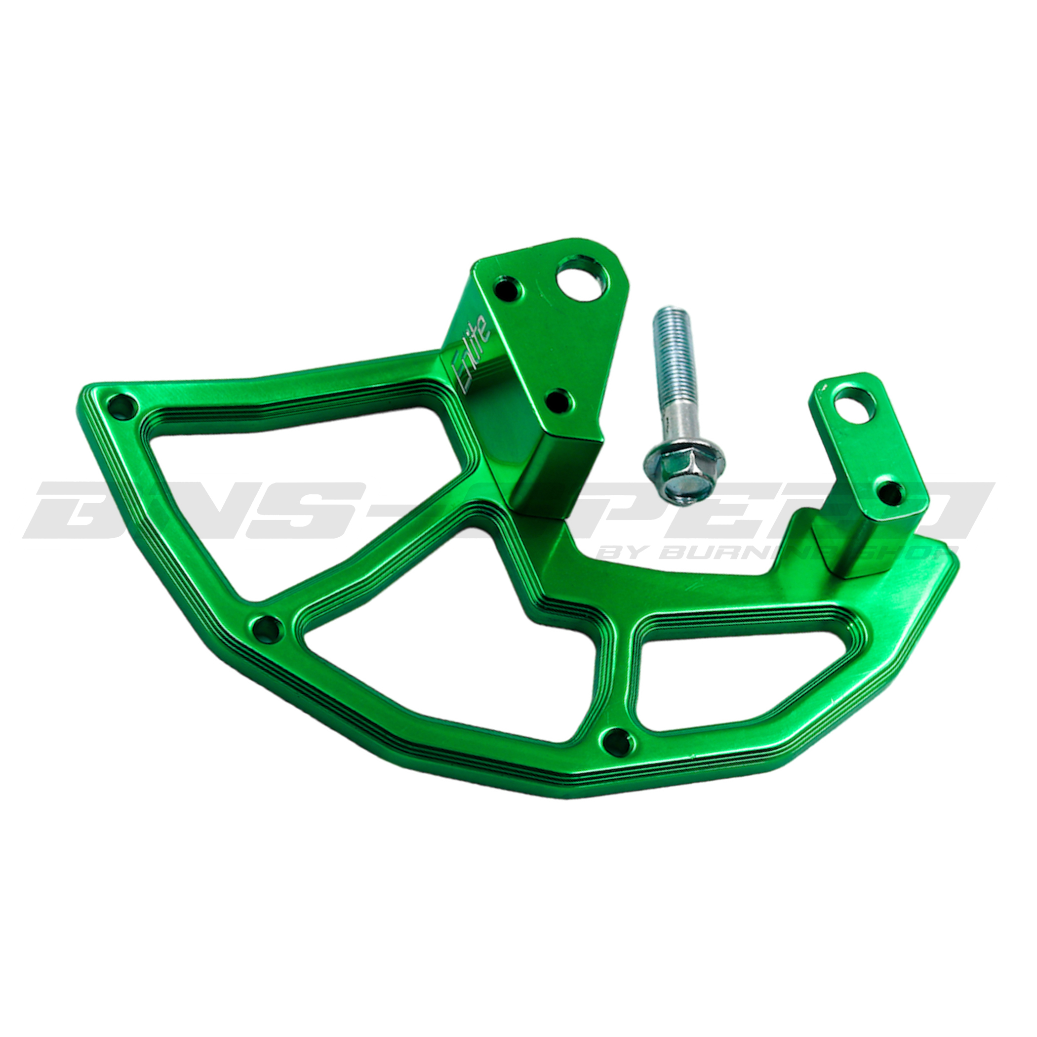 การ์ดดิสหน้า Enlite Front Disc Guard KLX140L/G/RF - สีเขียว