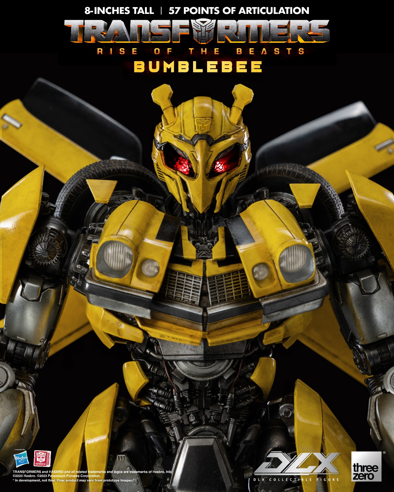 [สั่งจอง]threeZero 3Z05630W0 TRANSFORMERS : Rise of the BEAST DLX - Bumblebee
