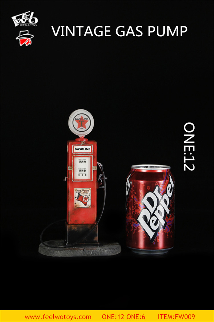 [สั่งจอง]FEELWOTOYS： 1/6, 1/12 scale vintage gas pump