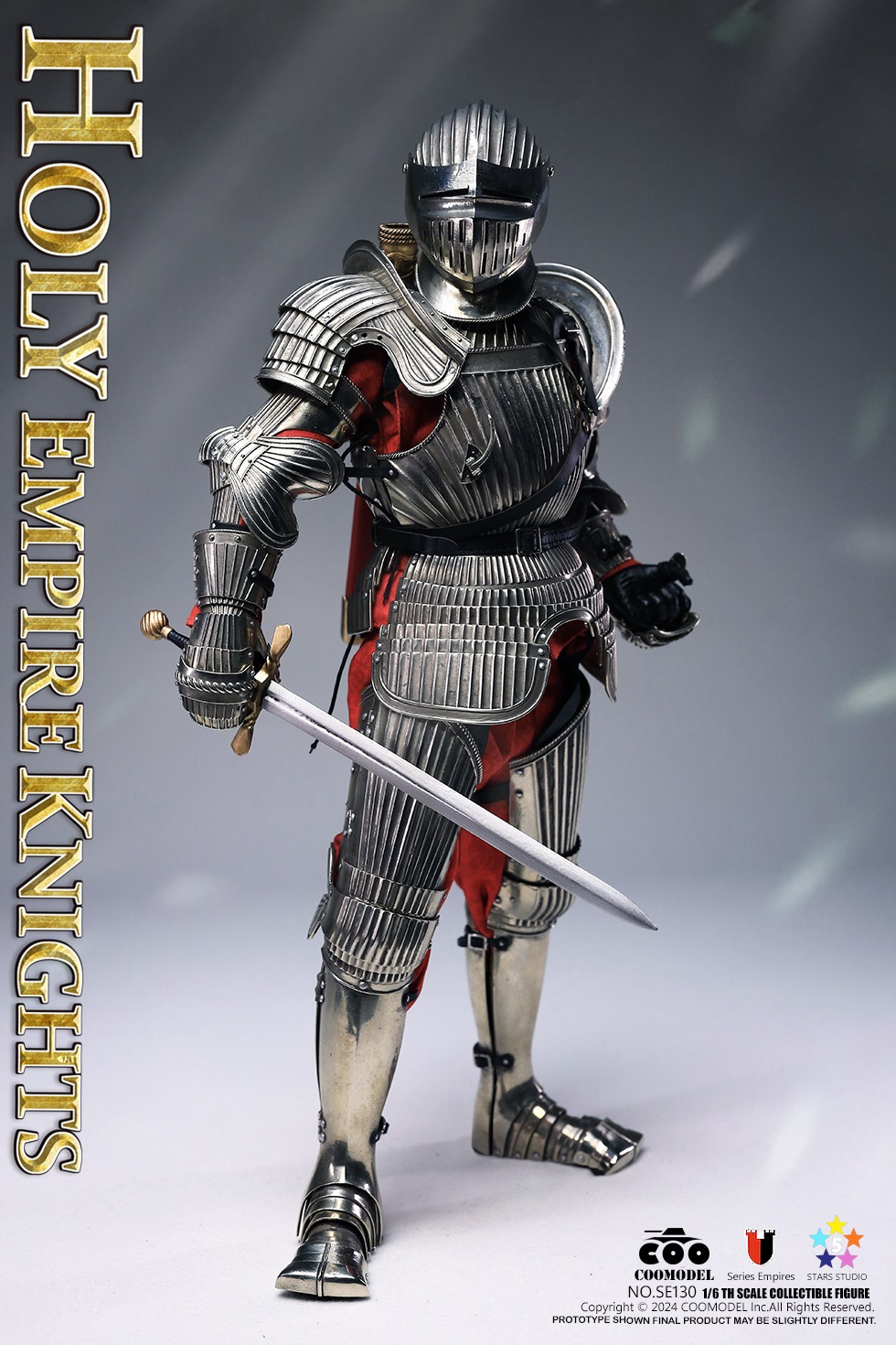 [สั่งจอง] COOMODEL SE130 1/6 : SERIES OF EMPIRES HOLY EMPIRE KNIGHT BRONZE COMMEMORATIVE EDITION