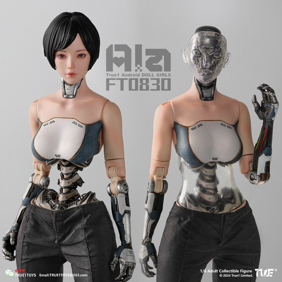 [สั่งจอง] True1Toys FT0830 1/6 : Android Ala Action Figure