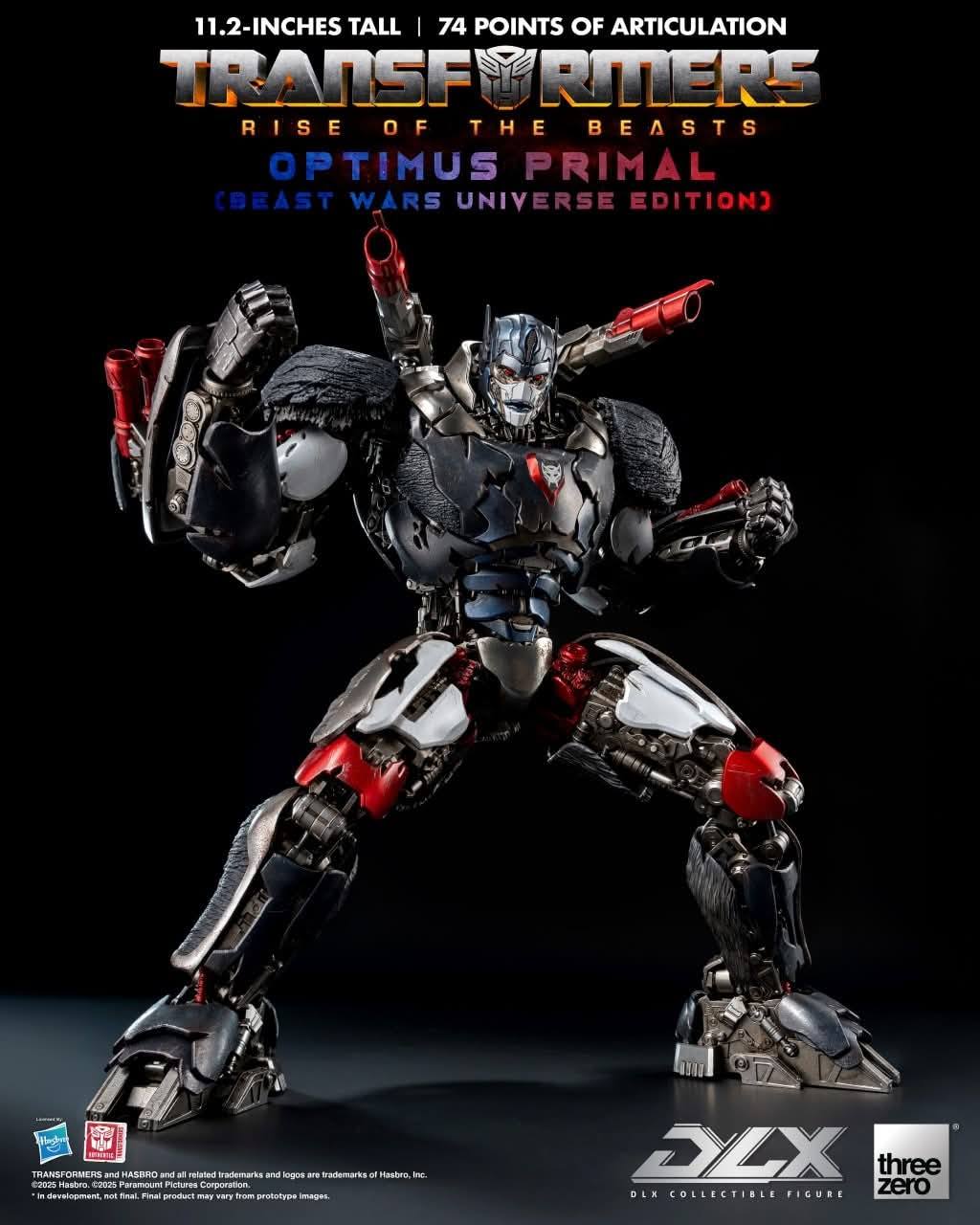 [สั่งจอง]Threezero 3Z08850W0 DLX : Rise of Beasts Optimus Primal (Beast War Universe Edition) (Standard Version)