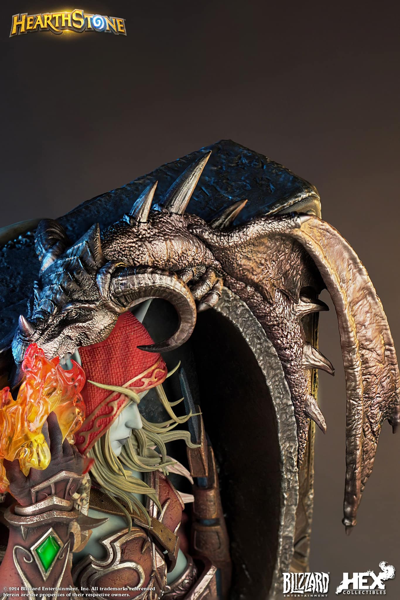 [สั่งจอง] HEX Collectibles : Blizzard Hearthstone 10th Aniversary Sylvanas Windrunner 3D Art Frame