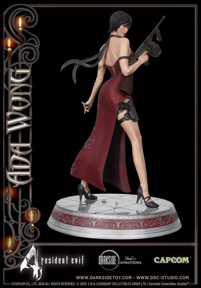 [สั่งจอง]DarkSide Collectibles Studio 1/4 Resident Evil 4 Premium Statue : Ada Wong