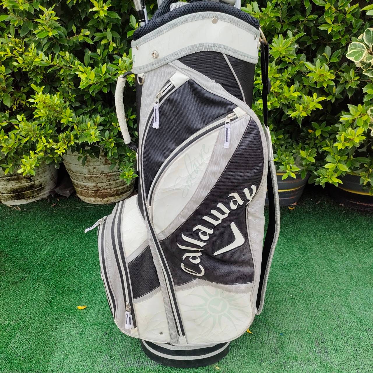 **ไม้กอล์ฟครบชุดสำหรับผู้หญิง** FULLSET CALLAWAY SOLAIRE GEMS ชุดใหญ่!! หัวไม้ 6 หัว!! ไม้สุดพรีเมี่ยม!! COVER ครบชุด วัสดุสุดพรีเมี่ยม!! ไม้กอล์ฟมือสอง ของแท้ BY NakaraLuxurious