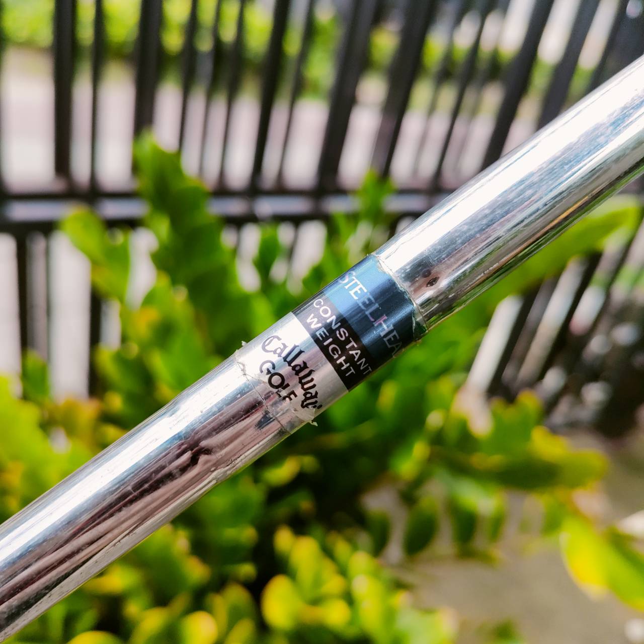 เหล็ก 8 Callaway STEEL HEAD X-14 เป็นเหล็กที่ตีง่าย และขนาดใบกำลังดี ก้านเสียบทะลุ ตีลอยง่าย ได้ฟีลลิ่ง ไม้กอล์ฟพรีเมี่ยมมือสอง ของแท้ By NakaraLuxurious