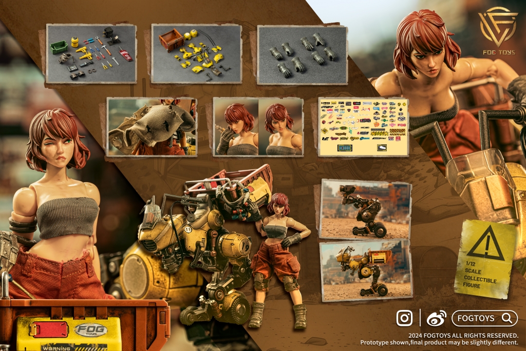[พร้อมส่ง] FOGTOYS EA02 1/12 : Fantasy Alphabet Series—“M”