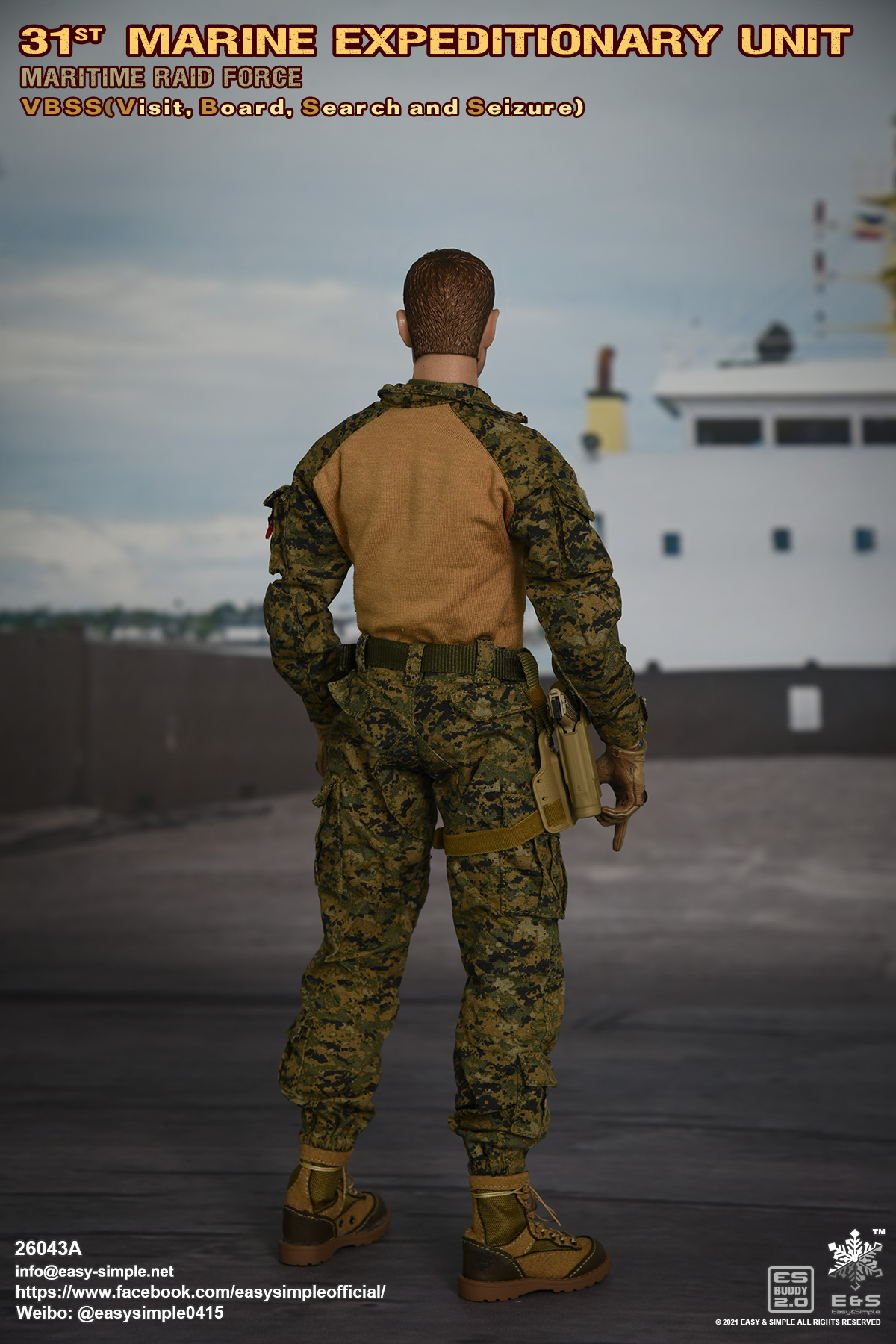 [สั่งจอง] Easy&Simple 26043A 1/6 : 31st MEU MRF VBSS