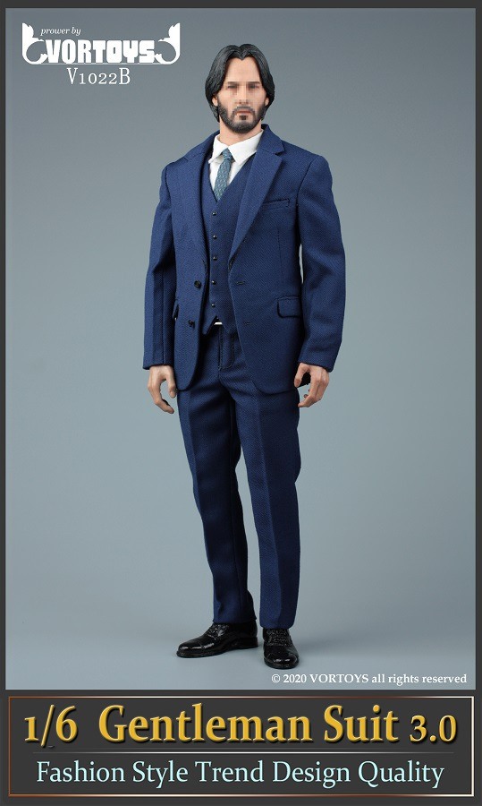 [สั่งจอง]VORTOYS V1022 1/6 Men's Gentleman Suit 3.0