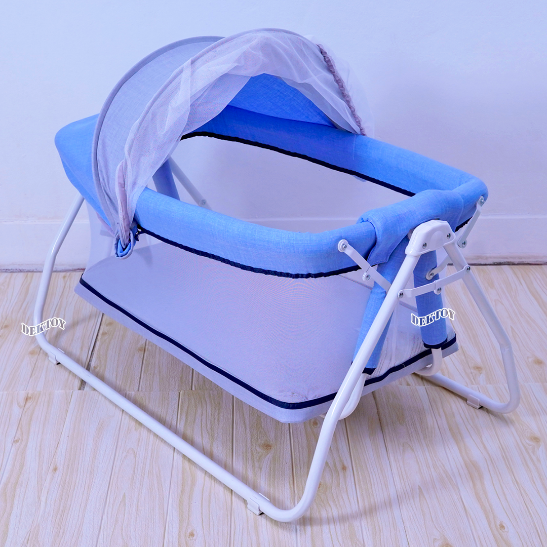 เปลเด็ก PAPA ปาป้า เปลไกวPapaขนาดเล็กปาป้า TK-03A สีฟ้า/Navy