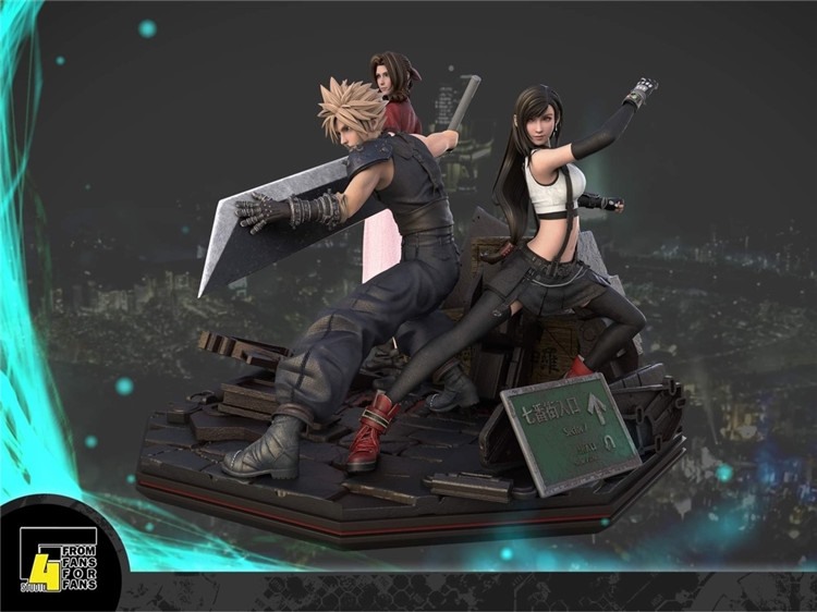 [สั่งจอง]F4 Studio 1/4 : Final Fantasy 7 - Cloud / Aerith / Tifa