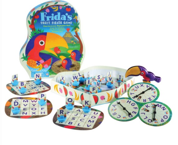 เกมบิงโกฟรีด้าจับคู่อักษรภาษาอังกฤษ ของเล่นเสริมพัฒนาการ ,ของเล่นเสริมทักษะ,ของเล่นเด็ก, สื่อการสอนอนุบาล