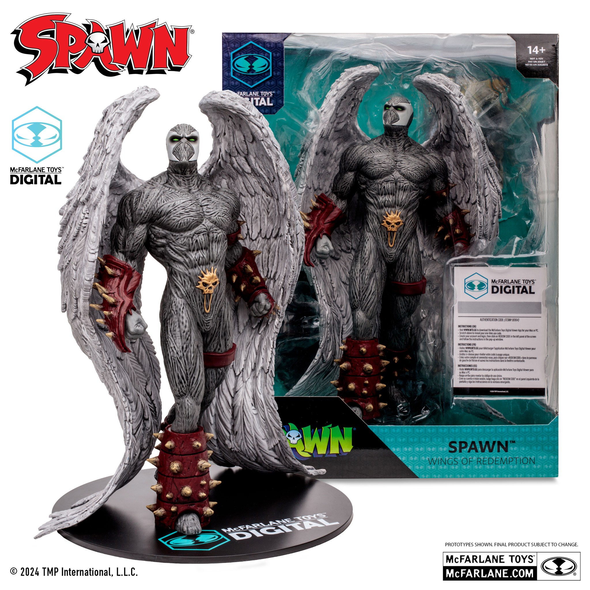 [สั่งจอง] McFarlane Toys 1/8 statue : Spawn (Wings of Redemption) (12")