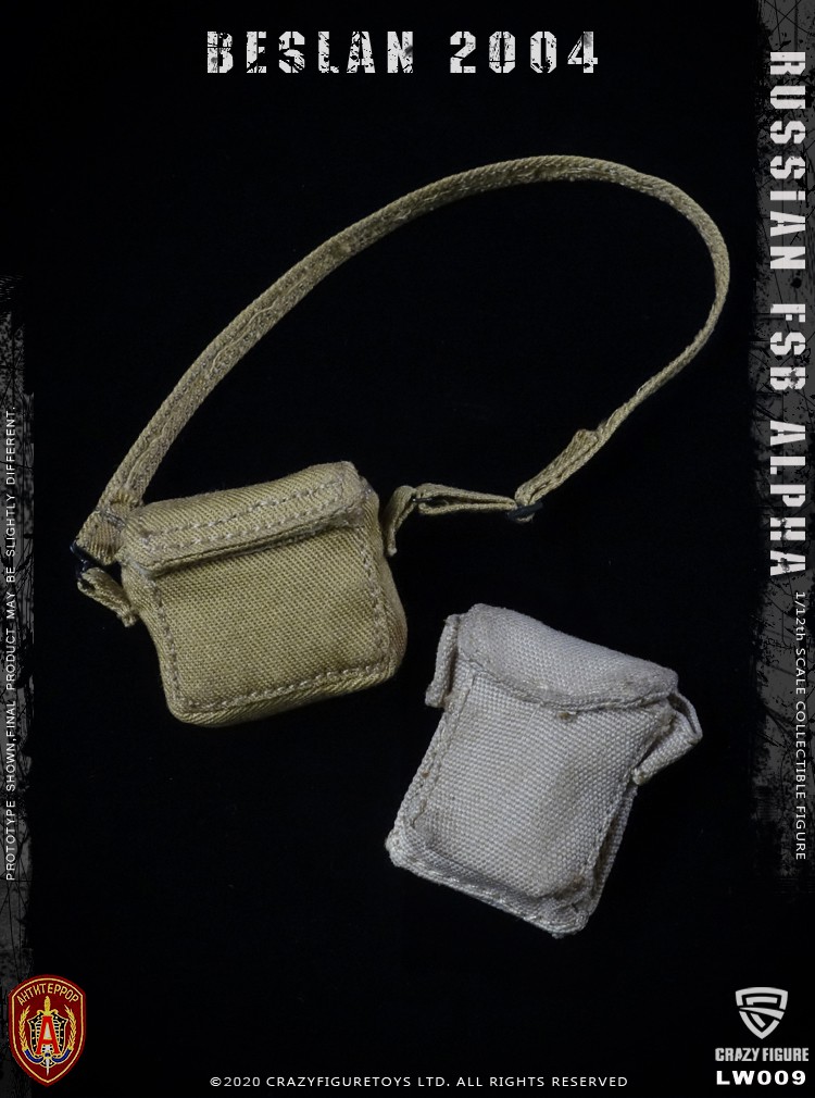 [สั่งจอง] Crazy Figure LW009 1/12 Russian alpha special forces sniper