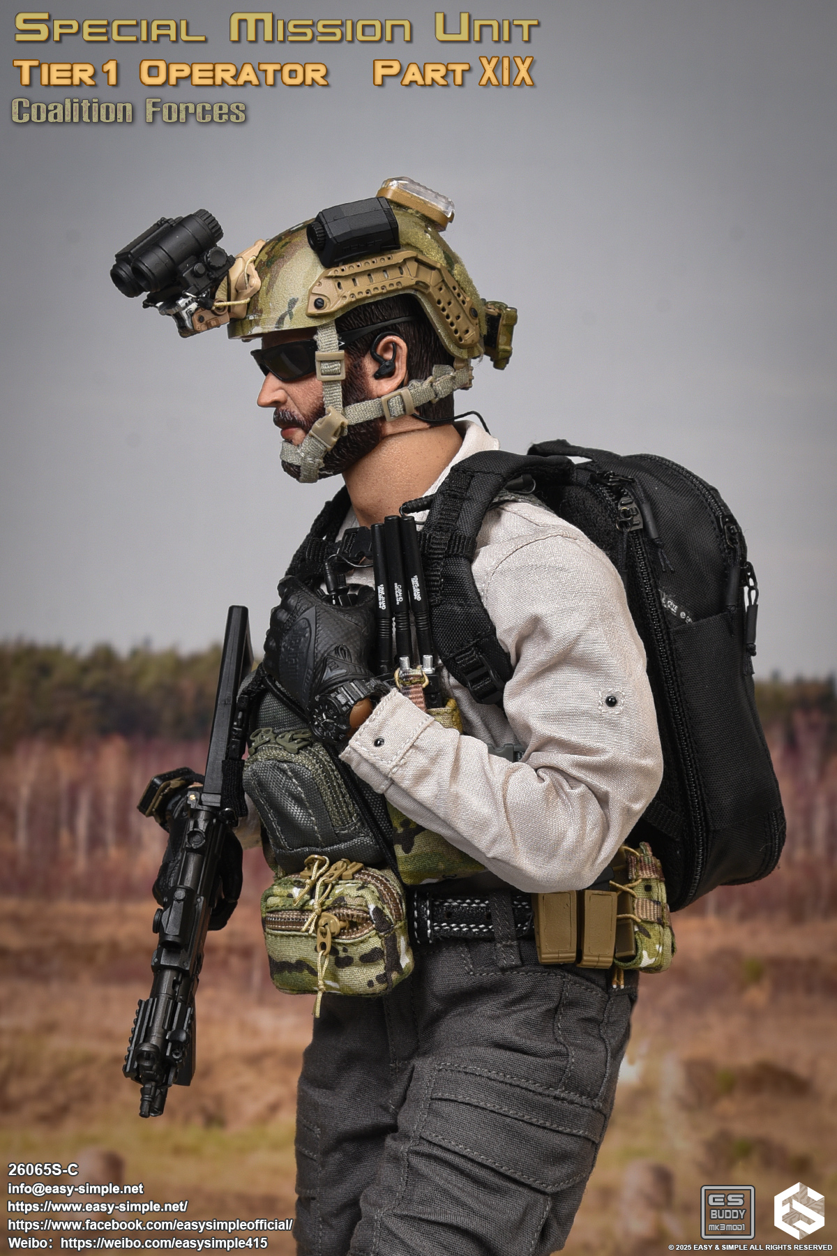 [สั่งจอง]Easy&Simple 1/6 : SMU Tier1 Operator Part XIX Coalition Forces