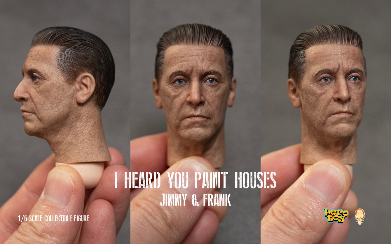 [สั่งจอง]Herotoy +Facepool HTFP-002 1/6 : I Heard You Paint Houses – Jimmy & Frank (Set)