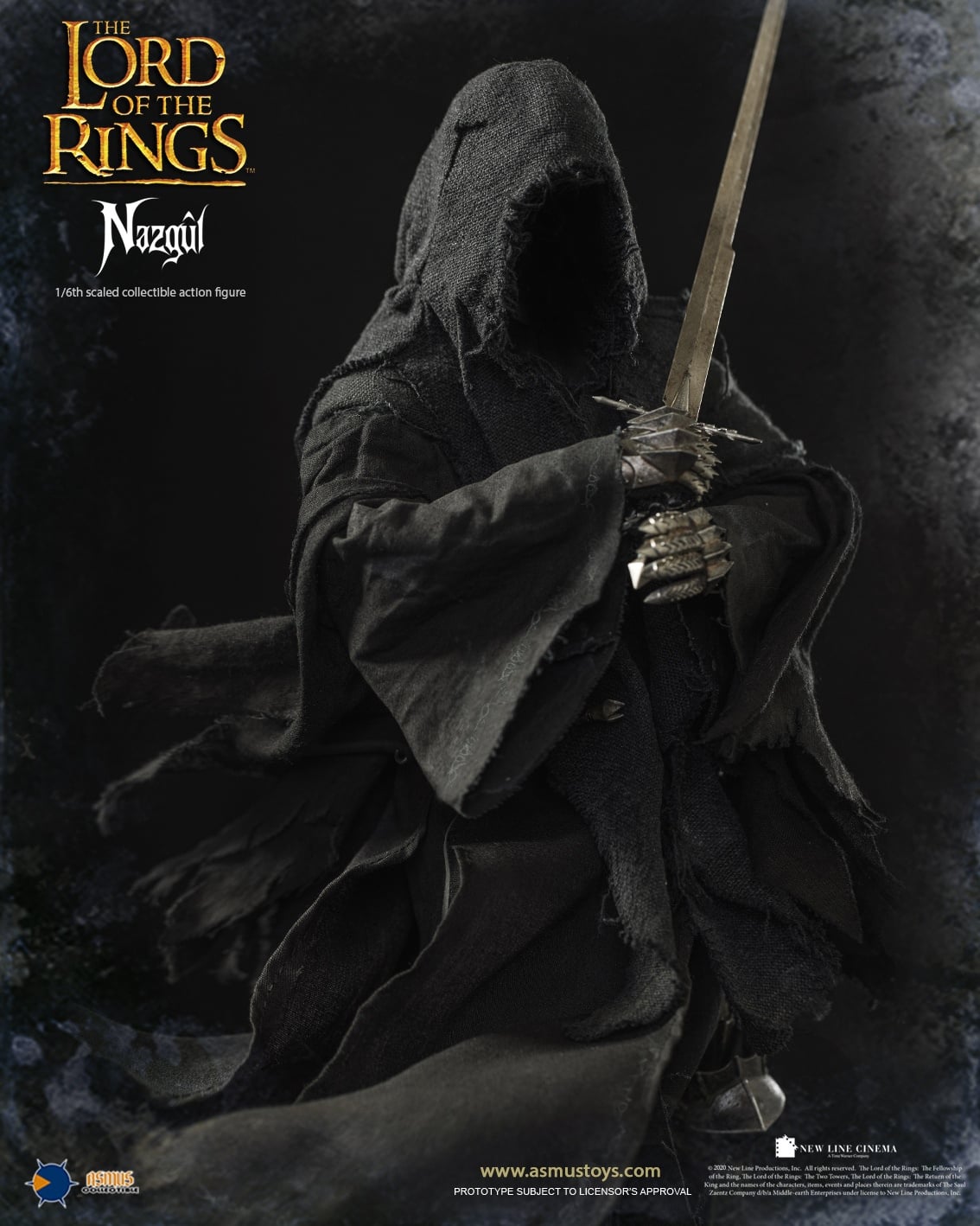[สั่งจอง]Asmus toys LOTR005V2 1/6 : Lord of the Rings series-Nazgul