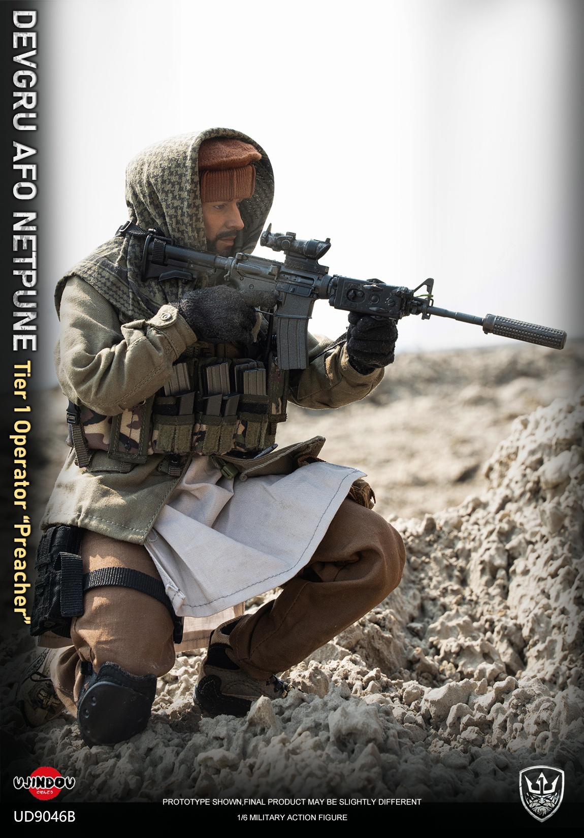 [สั่งจอง]UJINDOU 1/6 : - UD9046A : THE HUNT FOR UBL-DELTA FORCE in Tora Bora 2001