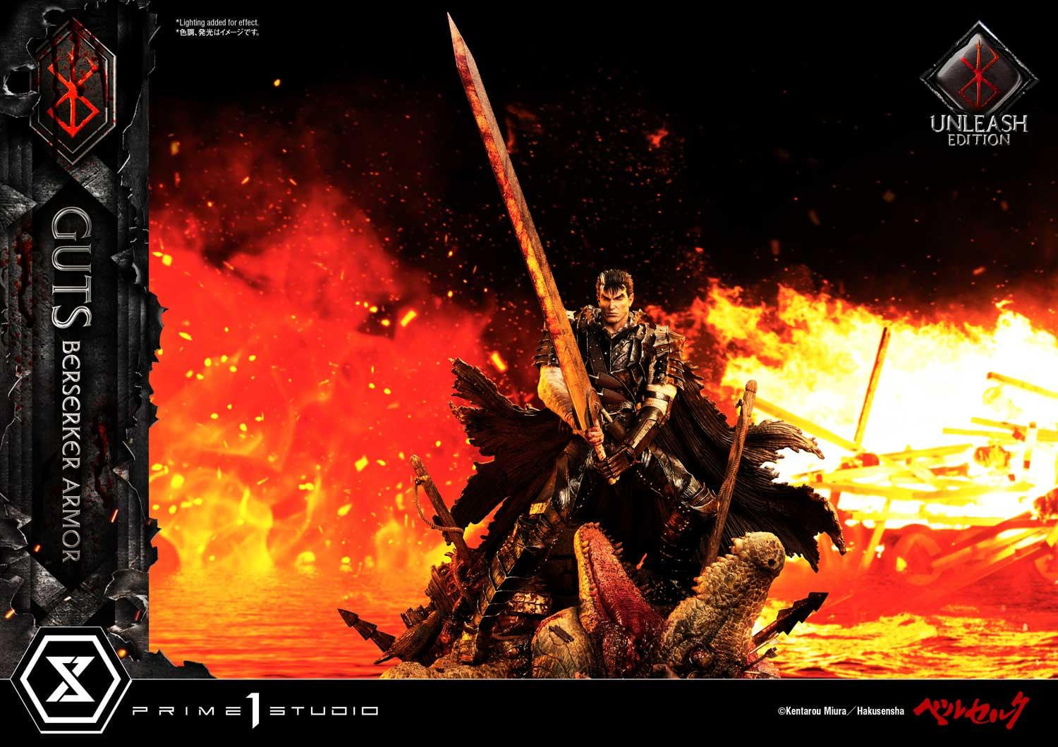 [สั่งจอง]Prime 1 Studio UPMBR-17: Guts Berserker Armor Unleash Edition (Standard Ver.)