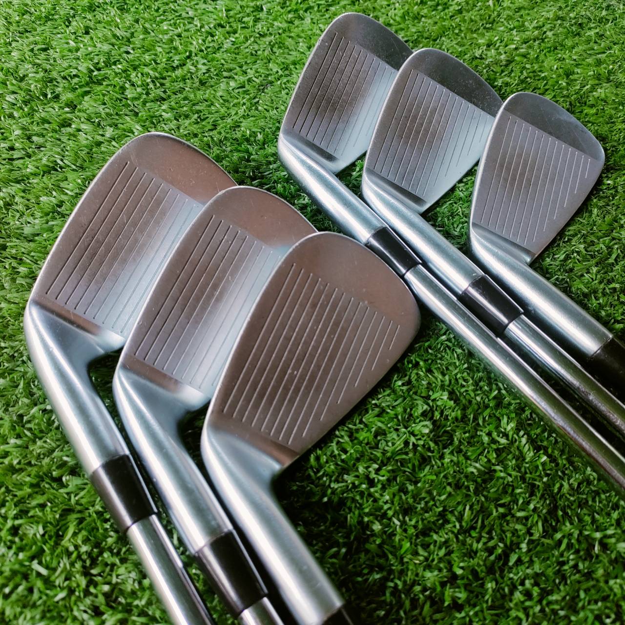 ชุดเหล็ก LYNX LX9 FORGED ก้าน NS PRO 950 FLEX SR กริพ GOLF PRIDE สวยจัดๆ ชดเชยสูง ตีทั้งง่ายและนุ่มนวลให้สปินดีมากๆ ไม้กอล์ฟพรีเมี่ยมมือสอง ของแท้ By NakaraLuxurious