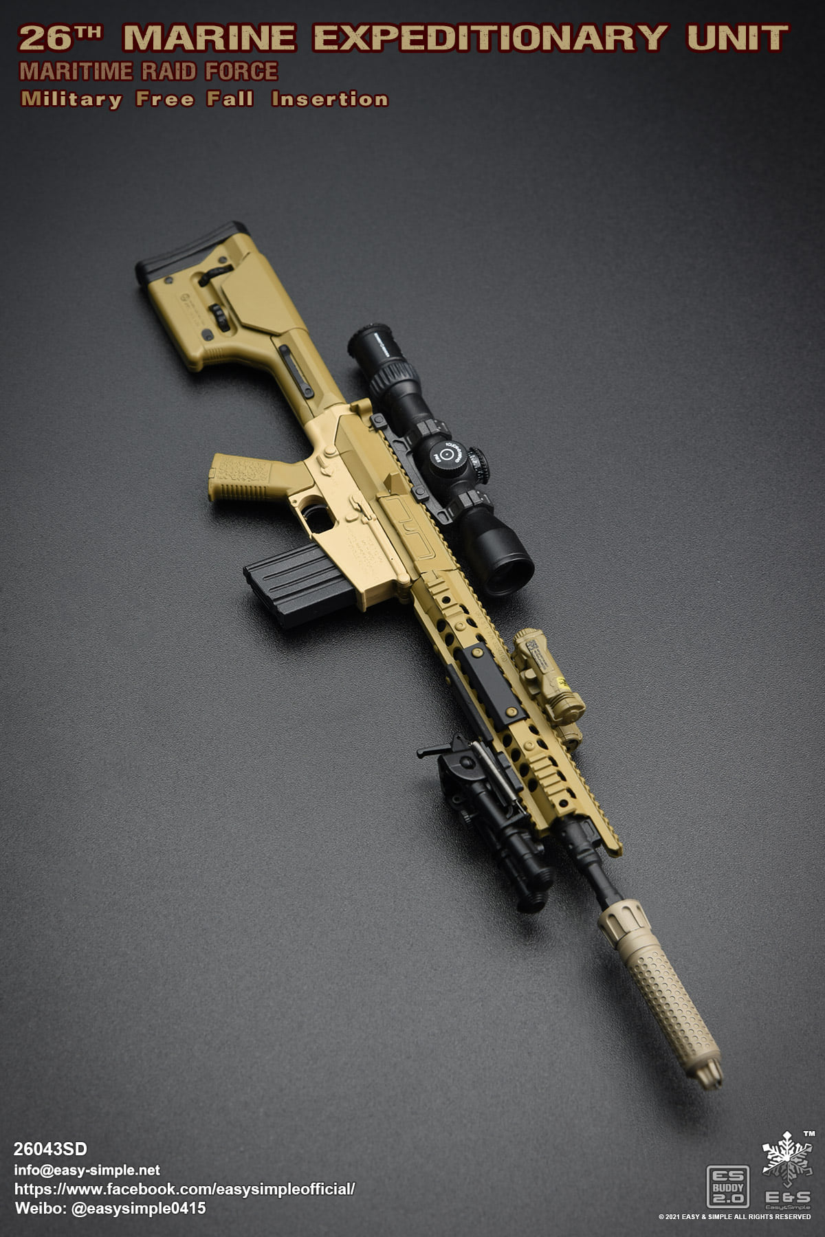 [สั่งจอง]Easy&Simple 26043S : 31ST MEU MRF Military Free Fall Insertion