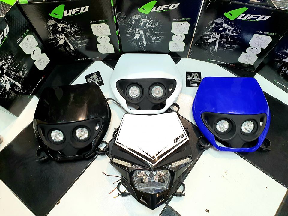 หน้ากาก UFO TWINS HEADLIGHT HALOGEN