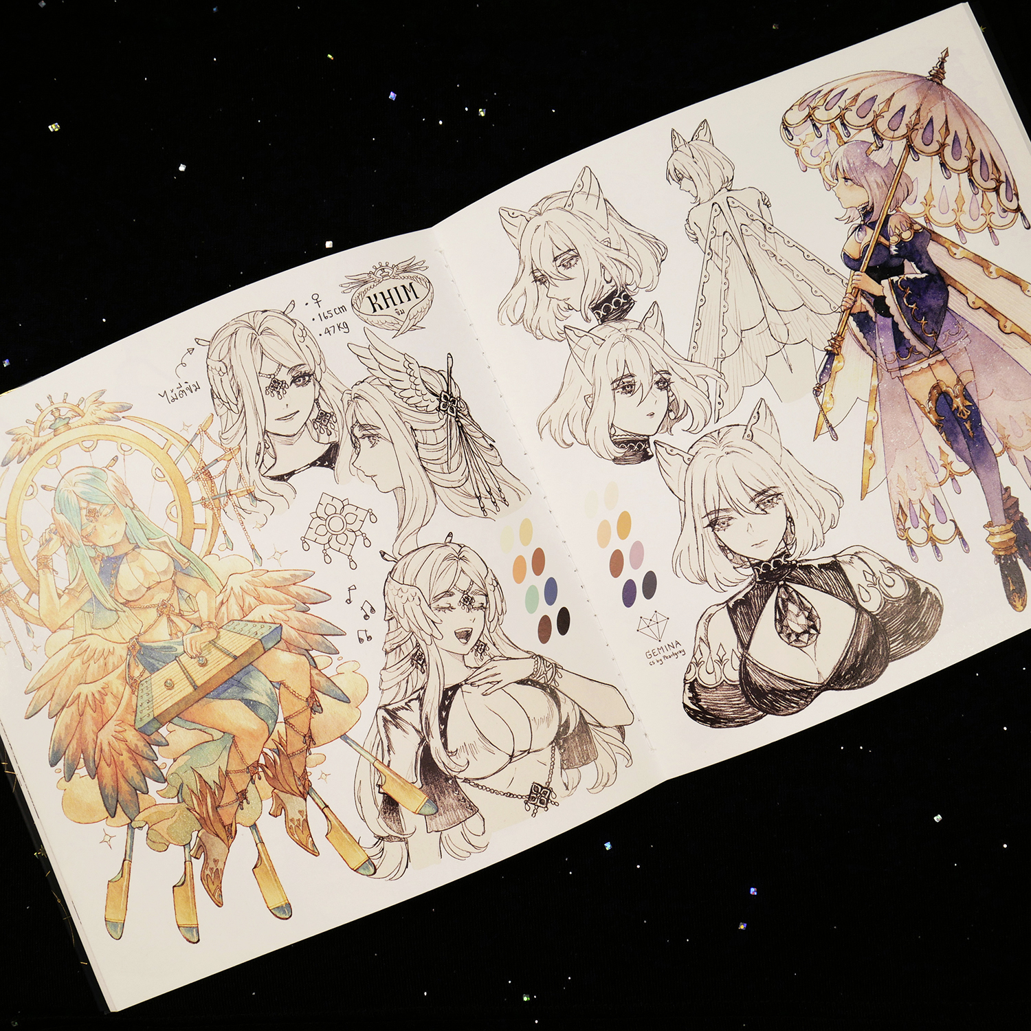 [ ARTBOOK ] PEARLGRAY ORIGINAL CHARACTER DESIGN COLLECTION