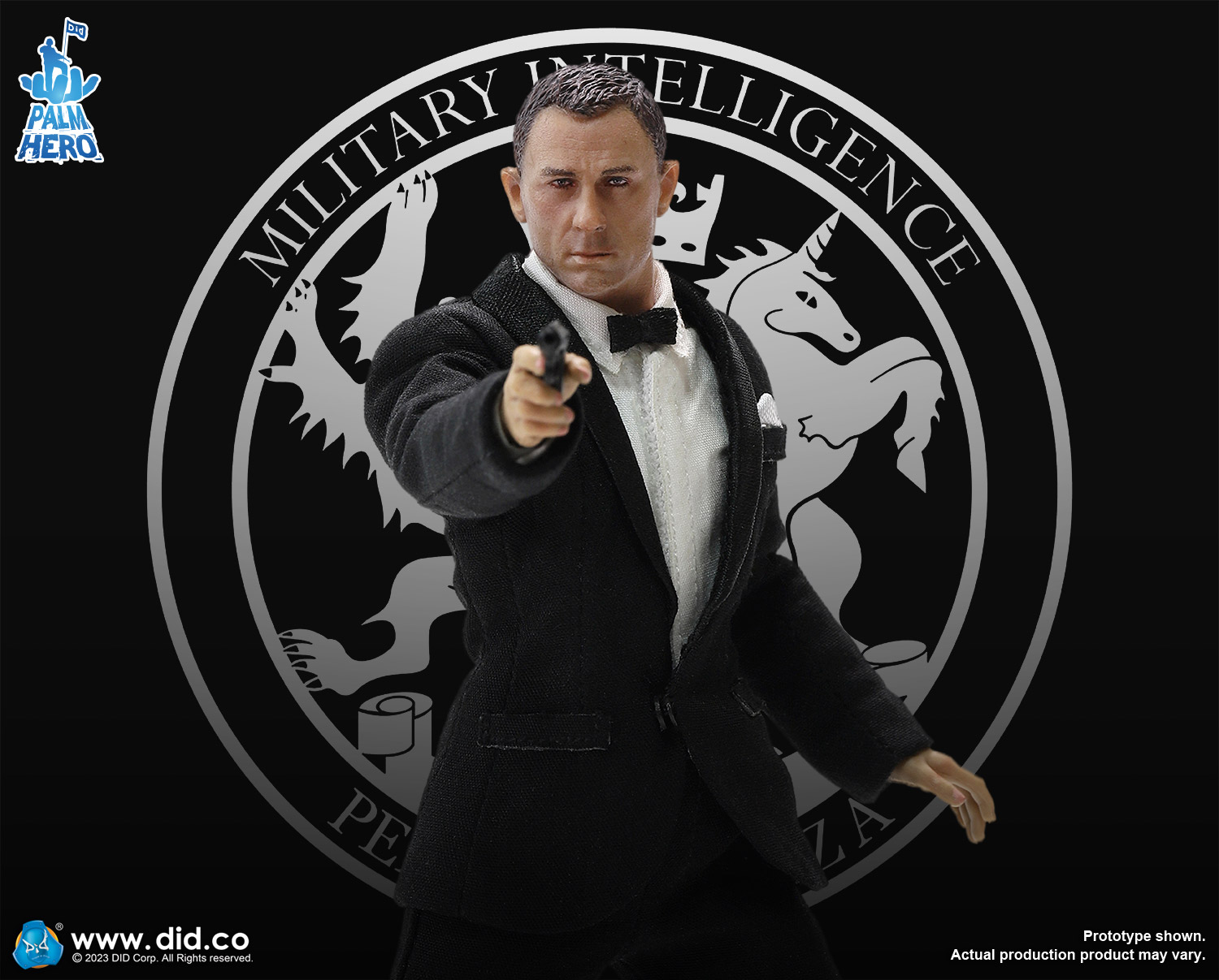 [สั่งจอง]DID XT80018 1/12 : Palm Hero Series MI6 Agent Jack (Suit Version)