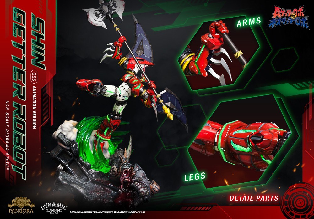 [สั่งจอง]Pandora Project GSS001A 1/4 : Shin Getter Robot Limited Editon [Anime Colour.]