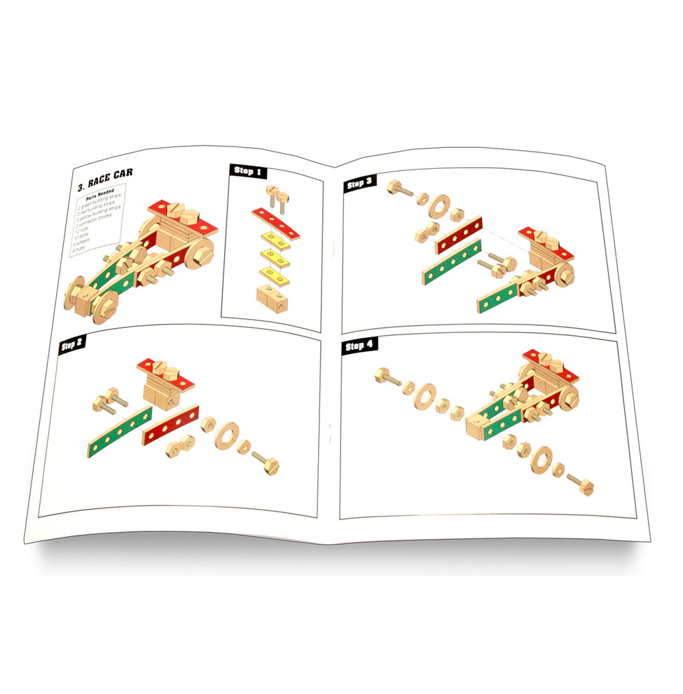 ชุดแท่นประดิษฐ์ รุ่นก่อสร้าง รุ่นใหญ่สมจริง ส่งเสริมการเรียนรู้ เสริมสร้างพัฒนาการ Wooden Project Workbench Melissa&Doug, ของเล่นเสริมพัฒนาการ, ของเล่น