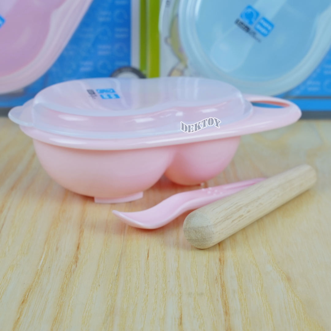Papa ปาป้า ชุดชามบดอาหารสำหรับเด็กทารก และเก็บอาหารมีฝาปิดปาป้า CEQ-084