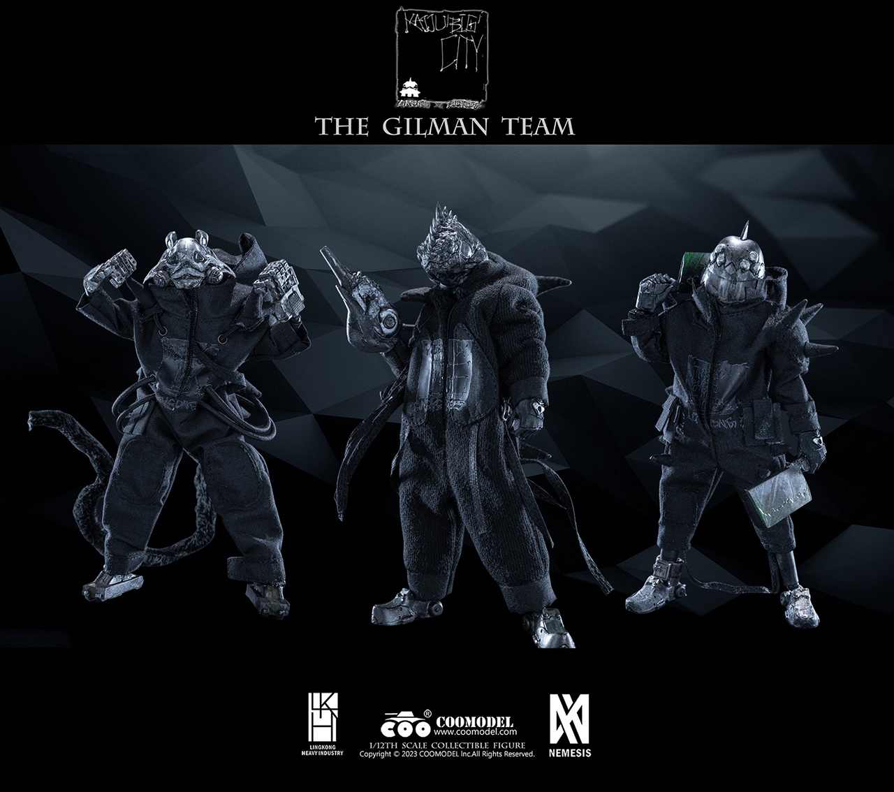 [สั่งจอง]COOMODEL x NEMESIS 1/12 : KAIJU BIG CITY (16ซม.)