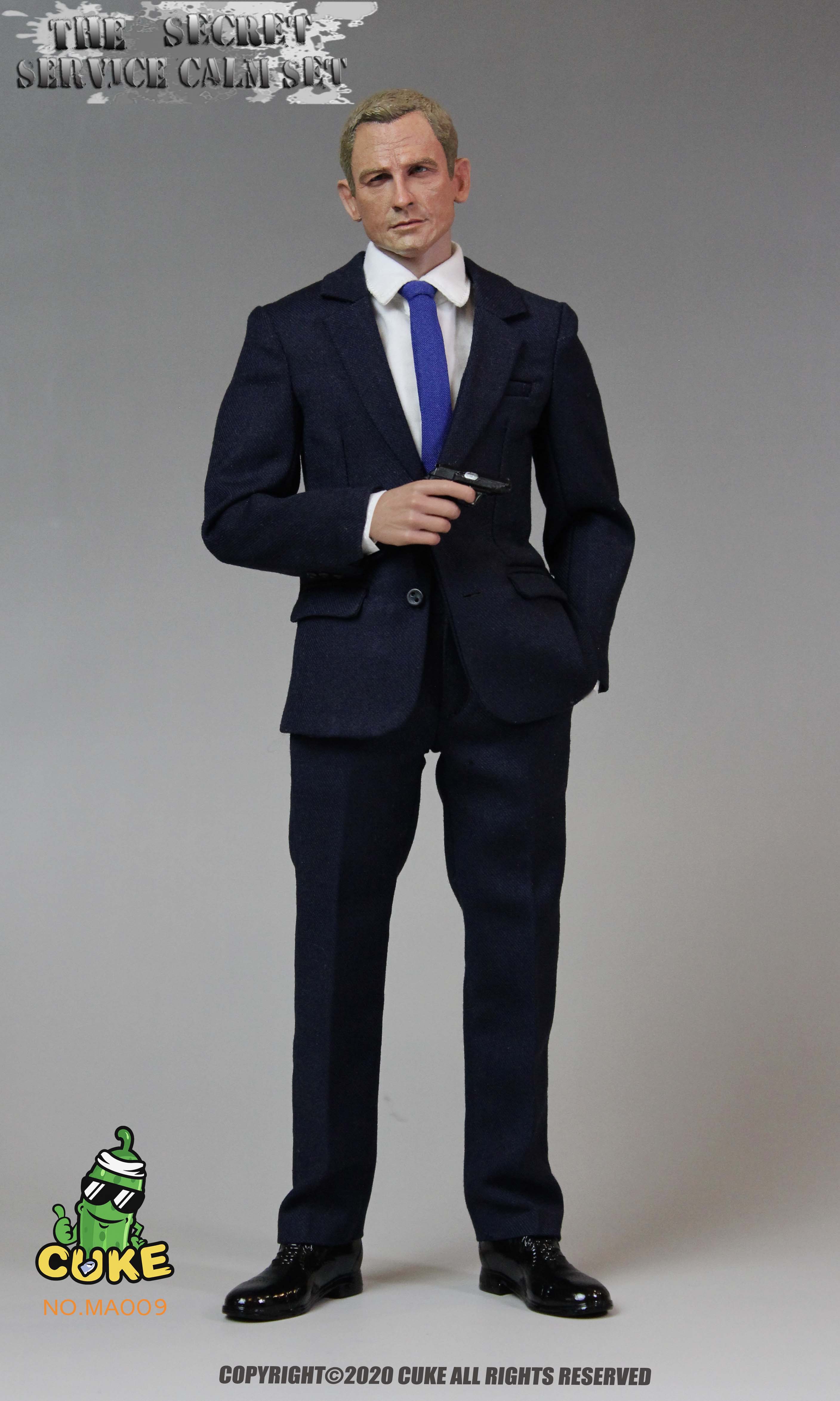 [สั่งจอง] CUKE TOYS MA-009A/B The Secret Service Calm Set Grey/Blue