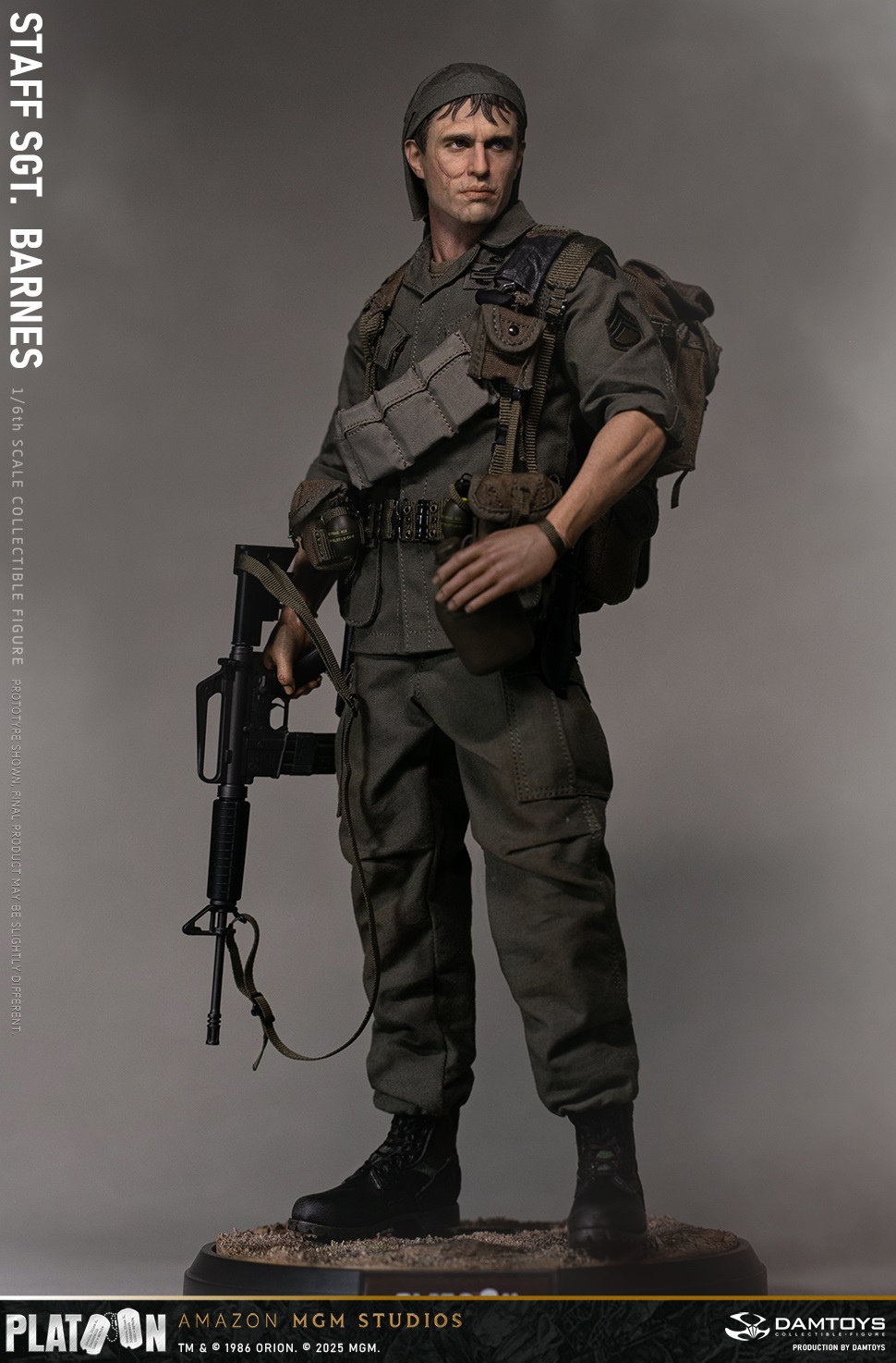 [สั่งจอง]DAMTOYS DMS045 1/6 : Platoon - Staff Sergeant Barnes