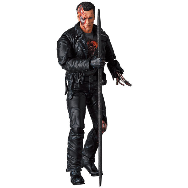 [พร้อมส่ง]Medicom MAFEX Terminator2 T-800 Battle Damaged version
