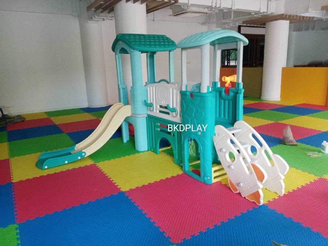 บ้านสไลเดอร์ บันไดจรวด 2 ทาง ,สไลเดอร์,กระดานลื่นเด็ก,เครื่องเล่นสนามกลางแจ้ง-ในร่ม ของเล่นเด็ก พร้อมส่ง