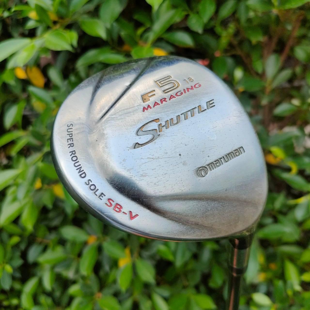 FW5 MARUMAN SHUTTLE MARAGING องศา 18 ก้าน SHUTTLE TYPE-F02 FLEX R FW หน้าเด้ง MARAGING ตีดีสุดๆ ไม้ที่หลายคนตามหา หาตัวแทนยากครับ