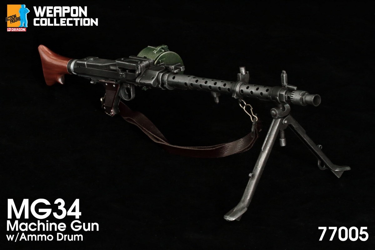 [สั่งจอง]DML 1/6 : MG34 Machine Gxx with Ammo Drum
