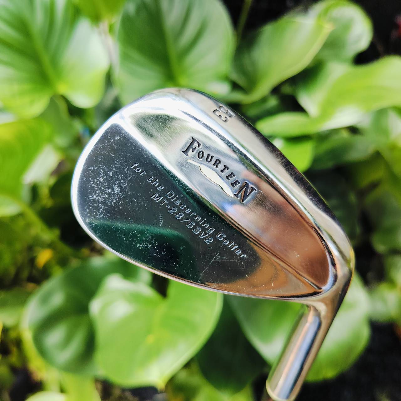 WEDGE FOURTEEN MT-28 V2 องศา 53 ก้าน WEDGE FLEX WEDGE FORGED แถวหน้าของญี่ปุ่น ให้ความรู้สึกนุ่มนวล และให้สปินสูง ไม้กอล์ฟพรีเมี่ยมมือสอง ของแท้ By NakaraLuxurious