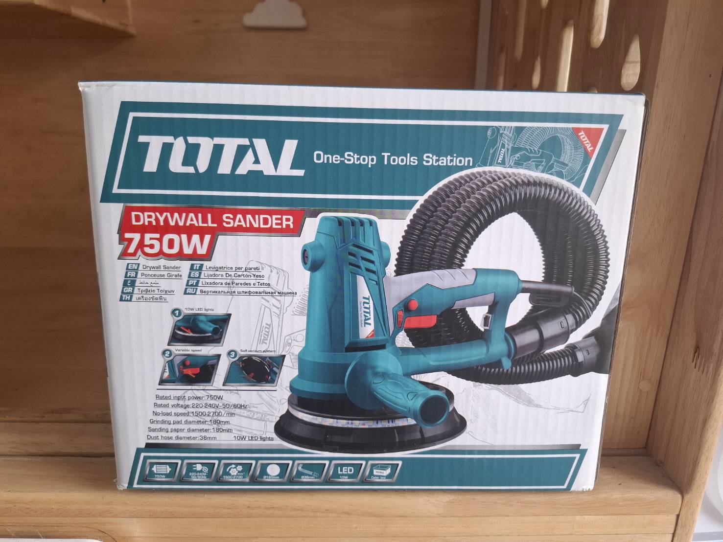 Total เครื่องขัดหน้าปูนฉาบ 7 นิ้ว 750 วัตต์ รุ่น TDWS7501