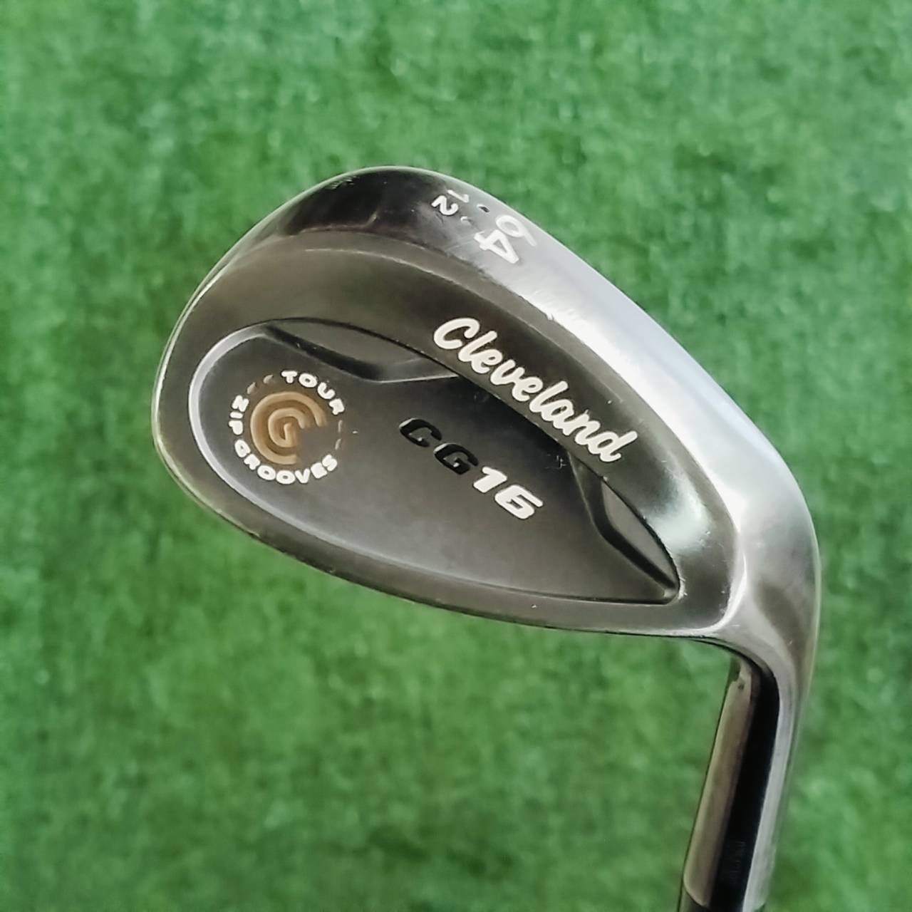 WEDGE CLEVELAND CG16 องศา 64 BOUNCE 12 TOUR ZIP GROOVE ร่องแบบซิป เป็นรูปสี่เหลี่ยม สร้างสปินโหดมาก ไม้กอล์ฟพรีเมี่ยมมือสอง ของแท้ By NakaraLuxurious