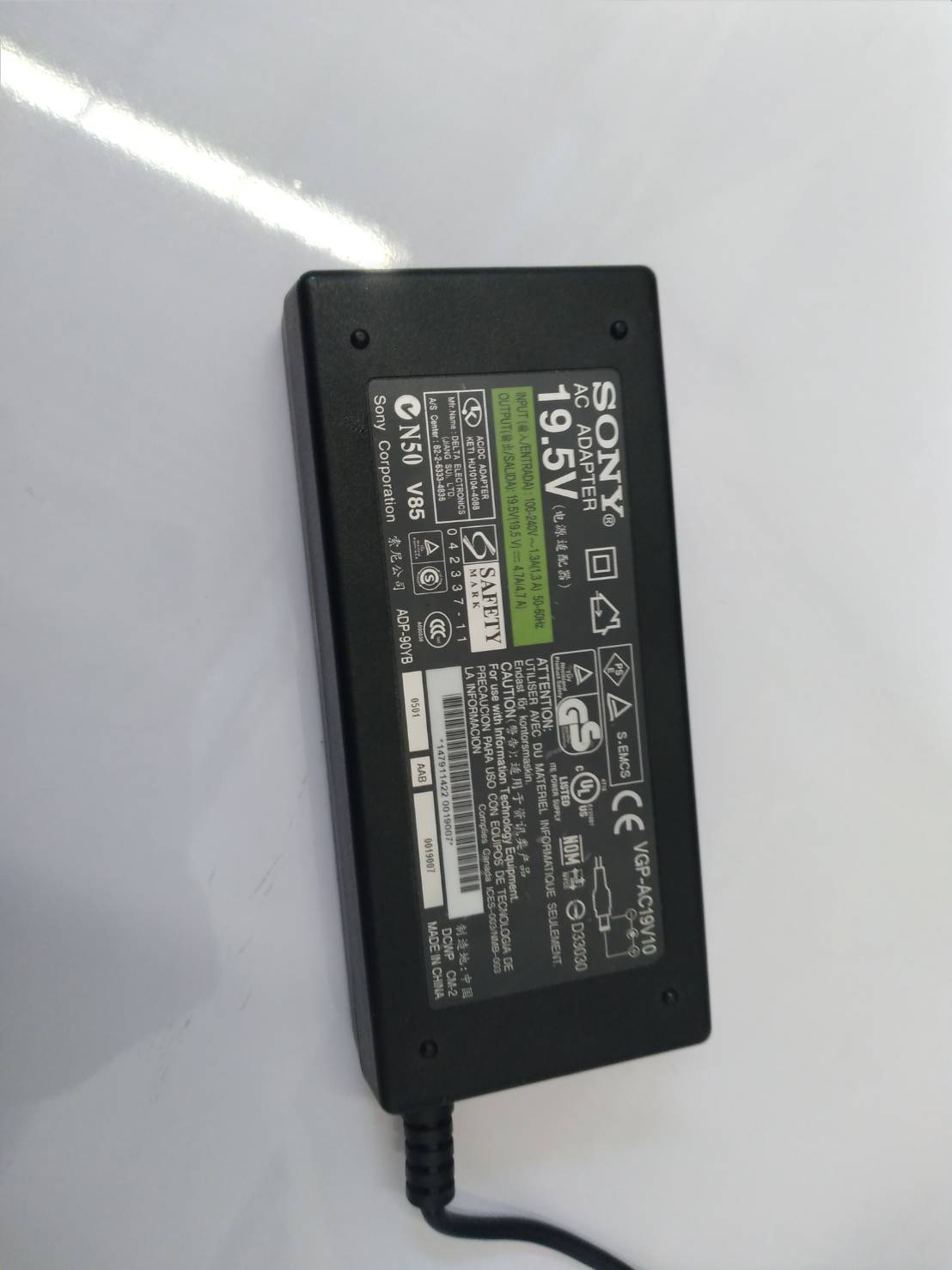 19.5V 4.7A AC Adapter Charger For SONY VAIO VGP-AC19V19 VGP-AC19V10 VGP-AC19V11