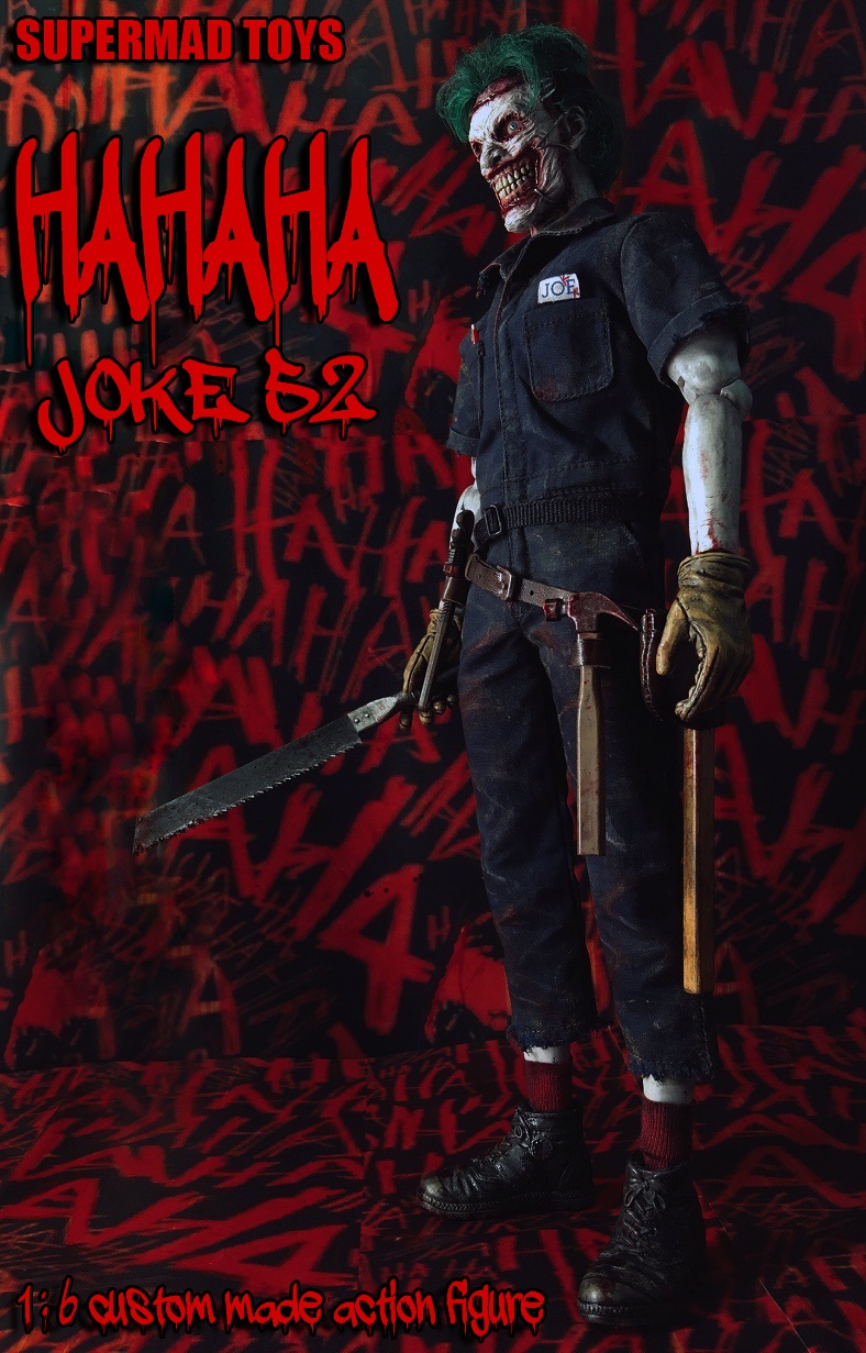 [สั่งจอง]SUPERMAD TOYS HaHaHa Joke 52 1:6 custom made action figure