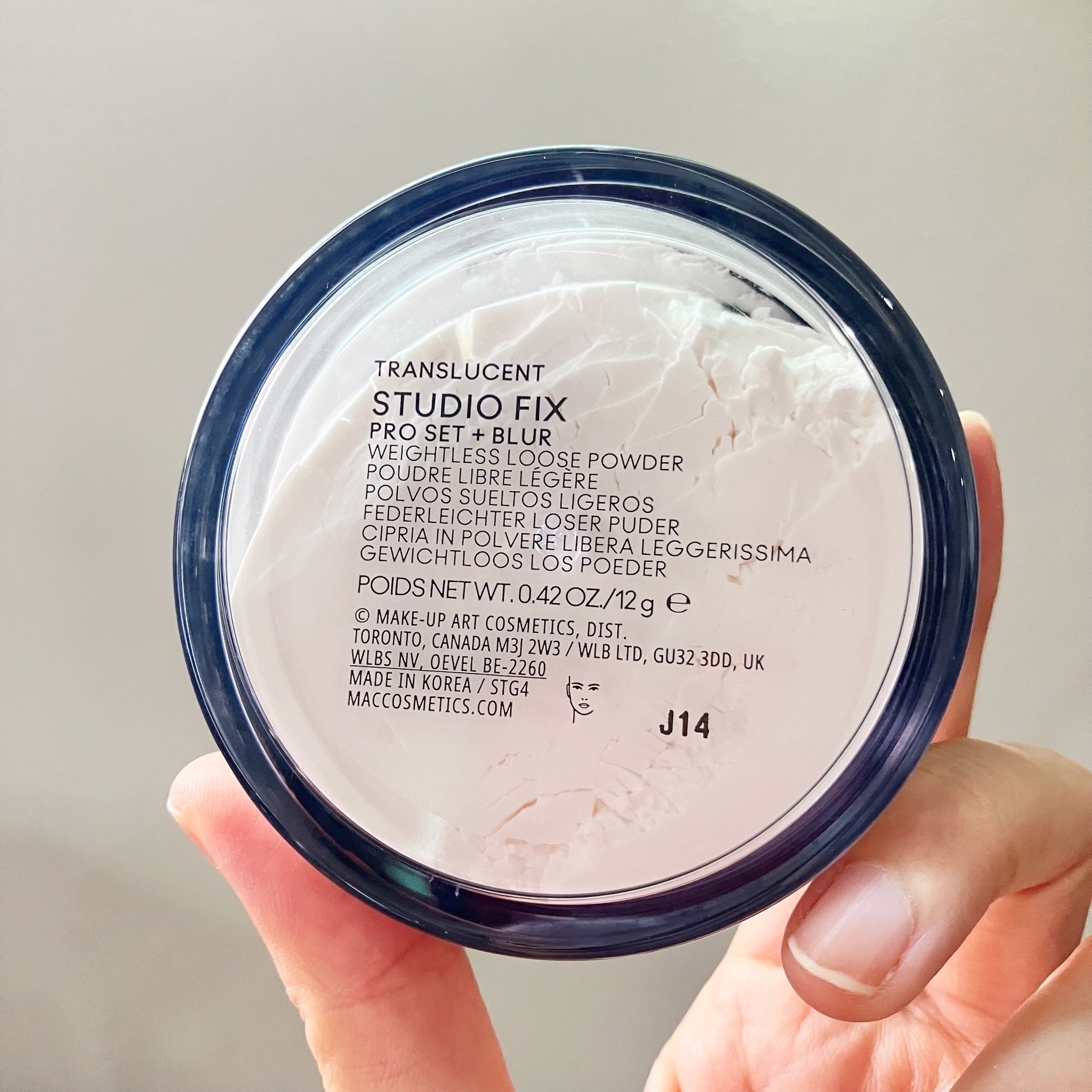 Studio Fix Pro Set + Blur Weightless Loose Powder 12g สี Translucent แป้งฝุ่นสัมผัสบางเบา