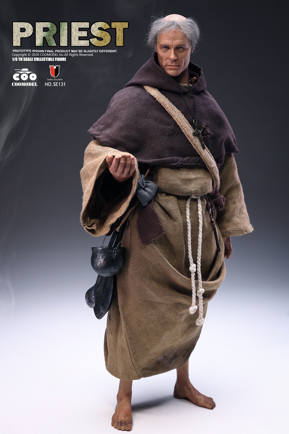 [สั่งจอง] COOMODEL 1/6 SE131 : SERIES OF EMPIRES - MEDIEVAL PRIEST